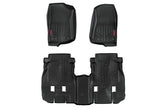 Floor Mats | FR & RR | 4 Door | Jeep Wrangler Unlimited 4WD (2018-2025)